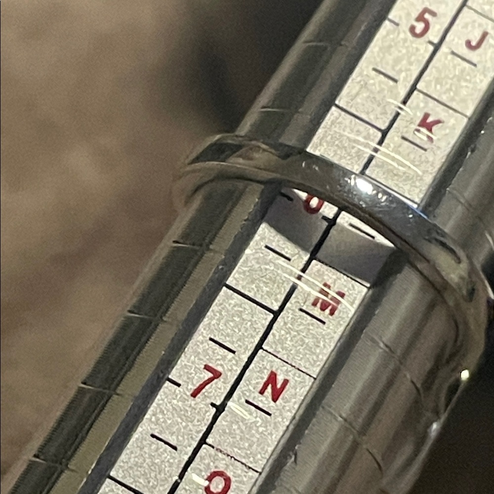 Silver And Black Spaniel Rectangular Ring - image 6